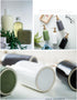Xanorrg Ceramic Hand Sanitizers Bottle Hotel Home Kitchen Soap Dispenser Toilet Lotion Bottle Press Rotate Opening Head