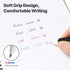 Cambond 4-in-1 Multicolor Pen 1.0mm, 4-Color Retractable Ballpoint Pens for Office School Supplies, 5 Pack (White)
