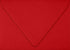 LUXPaper 4Bar A1 Contour Flap Invitation Envelopes, 3 5/8" x 5 1/8", Holiday Red, 60lb. Text, 50 Qty