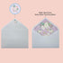 SCStyle Stationary Paper and Envelopes Set, 48 Sheets Writing Paper 5.9X7.7Inch + 24 Pcs A6 Cute Envelopes with