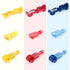Nilight - 50004R 120 Pcs/60 Pairs Quick Splice Wire Terminals, T-Tap Self-stripping with Nylon Disconnects