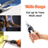 Finder 12" Aviation Snips, Long Straight Cut Tin Snips with CR-V Blade & Comfortable Grip for Metal Cutting