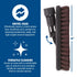 36531027 8", Carlisle FoodService Products Swivel Scrub Brush, Rust