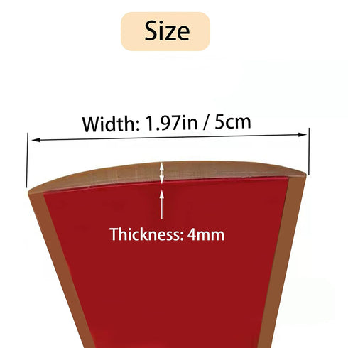 Floor Transition Strip Self-Adhesive Cover Strips Threshold Repair Floor Gap Vinyl Flooring Transitions Laminate Floor Flat Divider Strip Minimalism Oak Wood Grain Design 78.7in (5cm, Pure Brown)