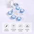 10PCS PVDF Syringe Filter 0.22µm Sterile Hydrophilic Filtration Lab Filters, 25mm Membrane Diameter