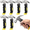 6 PCS 8 Oz Claw Hammer - Small Stubby Hammers with Anti-Slip Handle for Jewelry Making and Roofing