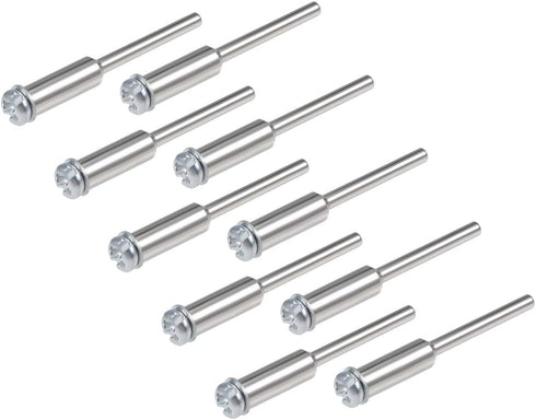 uxcell Cut-Off Wheel Screw Mandrels, 2.35mm Shank Diameter, 10 Pcs Cutting Disc Holder