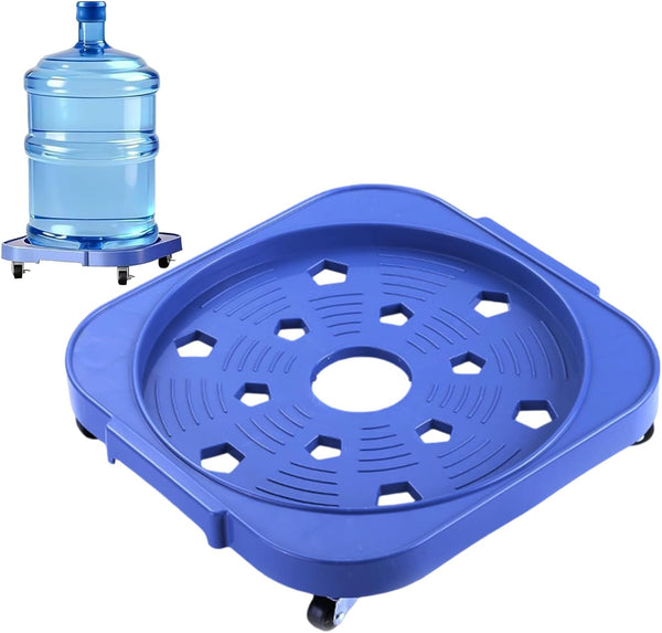 Generic 5 Gallon Water Bottle Jug Caddy with 360-Degree Swivel Casters and Brake