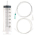 SHAOTONG 300ml Syringe for Feeding Pets, Liquid Refilling, Drawing Oil Fluid with 2Pcs 40 Inch Tube and Tip Adapter
