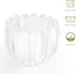 5" 4.25" Chandelier,2 Pack Shenmoyl Tulip Lamp Shades Replacement, Dia. * H Clear Glass Sconce Shade Heavy and Thick