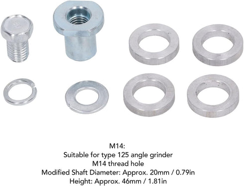 Adapter Kit Tool Accessories, Electric Power Tool Accessories for Variable Grooving Machine
