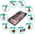 ORIA Precision Screwdriver Kit, Mini 60 in 1 Small Screwdriver Set with 56 Bits, Red
