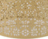 SPYMINNPOO E27 E14 8.7x4.7in Metal Exquisite Hollow Out Decorative Lamp Shade Soft Light for Chandeliers, Floor Lamps
