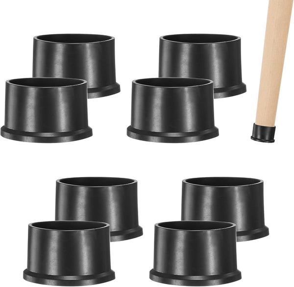 M METERXITY 8-Pack Chair Leg Caps, 2 Inch(50mm) PVC Chair Leg Floor