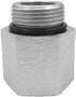 (2-PACK) 6405-08-04-O Hydraulic Adapter Fitting 3/4"-16UNF Male SAE O-Ring Boss × 1/4"-18 NPTF Female Pipe Straight Carbon Steel by BEITERSTOE