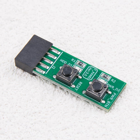 ZORZA 1Pcs 10Pin Reset WIN7/10/11 Motherboard Switching Tester Board with LED & Button Mainboard Diagnostic Test