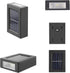 cakuuma 2 IP65 LED Solar Wall Light UP and Down Illuminate Outdoor Sunlight Sensor Lamp Waterproof Modern Nordic Style