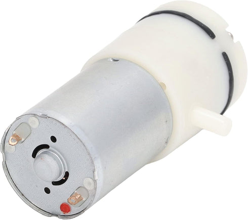 Electric Air Pump, DC Diaphragm Vacuum Pump with 90 Degree Angle Air Ports, Low Noise Micro Pump (DC 6V)
