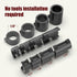 Office Chair Lifting Rod Fixing Pipe Clamp Connect the clamp to the large office chair cylinder piston to prevent the seat from sinking, with a variety of matching sizes and Heights