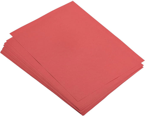 MECCANIXITY 100 Sheets Colored Copy Paper, 8 1/2 Inch, 22lb/80gsm Bright Red for Office Printing, Document Copying