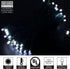 50 Count Wide Angle 5MM Mini LED Christmas Lights, White String Lights for Indoor and Outdoor Decoration