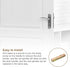 uxcell 2Pcs Door Knob Spindle, 50mm Long Spare Door Handle Spindle Bar for 14mm Thick Doors, Gold