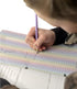 Keep it Straight Graph Paper, 3 Hole Punch Colored Graph Paper for Bullet Journal, College School Office Supplies