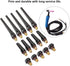 Fafeicy 15pcs Back Caps for TIG Welding Torch WP-17/18/26, High Temperature Resistance (57Y02 Long, 57Y03 Medium, 57Y04