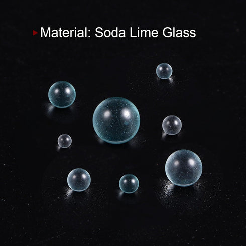 150pcs 10mm Glass Ball Boiling Stones, Soda Lime Glass Beads for Bottle Shaking Mixing