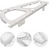 1 Closet VALICLUD Pair Stainless Steel Shoe Rack Hinges Cabinet Flip Frames Metal Shoe Drawer Hinge for Drawer