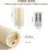 12PACKD3''*H5.5'' 10-Key 24Hours Waterproof Flameless Remote Control Candles Battery Operated Flickering LED Pillar