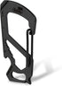 KeyUnity KS00BK Carabiner Clip Multitool - Stainless Steel 7 Tools in 1 | Quick Release Clasp | Wrench | Screwdrivers |