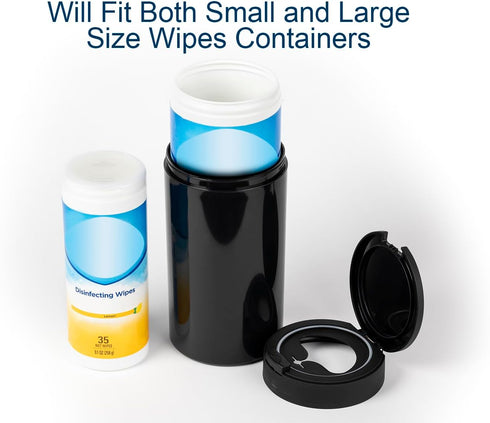 Countertop, Inevibe Disinfecting Wipes Dispenser - Push Button Decorative Holder for Standard Cleaning Wipes Container