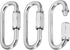 MECCANIXITY Chain Connectors, 5mm Thick Quick Link Screw Lock Oval Clips for