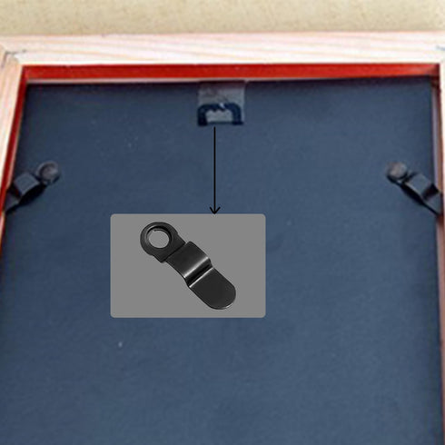 Picture Frame Fasteners, 100pcs Turn Button Hardware Clips with Screws for Photo Frame Backing