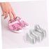 Sturdy Plastic Baby Booties Display Rack for Retail & Home