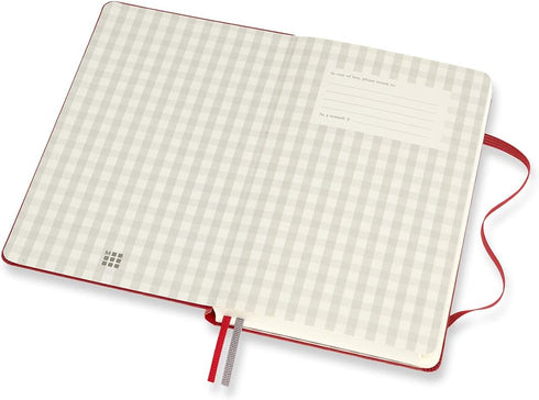 Moleskine Passion Journal, Large Recipe Hard Cover, 400 Pages, Scarlet Red (5" x 8.25")