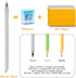 AUAUY 2PCS Stylish Metal Pencil, Reusable Everlasting Pencil with 2 Replaceable Nibs for Writing, Drawing, Sketching.