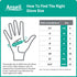 Microflex SafeGrip SG-375 Extra Thick Disposable Latex Gloves for Life Sciences, XL Blue (Box of 50)