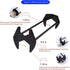 Basin Wrench Set, 2 PCS, 7 Sizes Universal Under Sink Plumbers Multifunctional Carbon Steel Faucet for Kitchen Bathroom