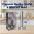 2.3") Falafel Maker Press Stainless Steel Syrian Type With Hole (Donut Shape) Premium Quality Kitchen Tool Meatball