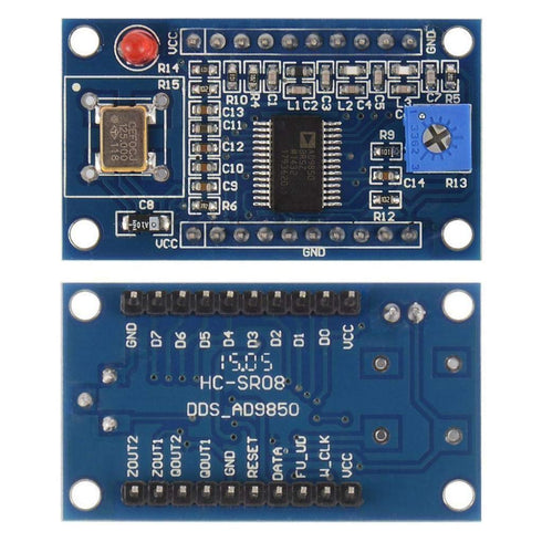 HiLetgo DDS AD9850 Signal Generator Module 0-40MHz Sine Wave and 2 Square Wave Output IC Test Equipment