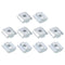 uxcell 30pcs Nickel Plated Carbon Steel T Nuts, M5 Hammer Head Fastener for 4040 Series Aluminum Extrusion Profile,