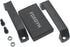 FDXGYH 2pcs Aluminium Alloy Handle Black Rectangular Pull Handle, 120mm Industrial Cabinet Hardware