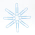 Large Paper Clips, Jumbo, 50mm, 2 inches, Smooth, 100 Pcs/Box (Light Blue)