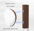 HAANGWAN Set 2, ClosetWalnut Motion Sensor Night Lights Indoor, Rechargeable Night Lights Wall Sconces Wooden