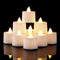 Amagic 12/24/50/100/150 Pack LED Tea Lights, Flameless Votive Candles, Battery Operated Tealights