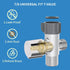 Generic 1.2M Set Muslim Shower for Toilet, Handheld Bidet Sprayer with Hose, Holder, Bidet Attachment for Toilet