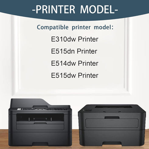 E310 CVXGF Toner Cartridge Compatible Replacement for Dell E310dw E514dw E515dw E515dn (1 Black)