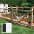 1/4 Inch 21 (24" 50 Hardware Cloth, Gauge Black Vinyl Coated Welded Wire Mesh Roll x FT) Heavy Duty for Chicken Coop